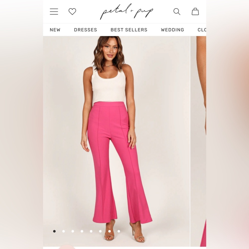Petal and Pup flared ponte pant